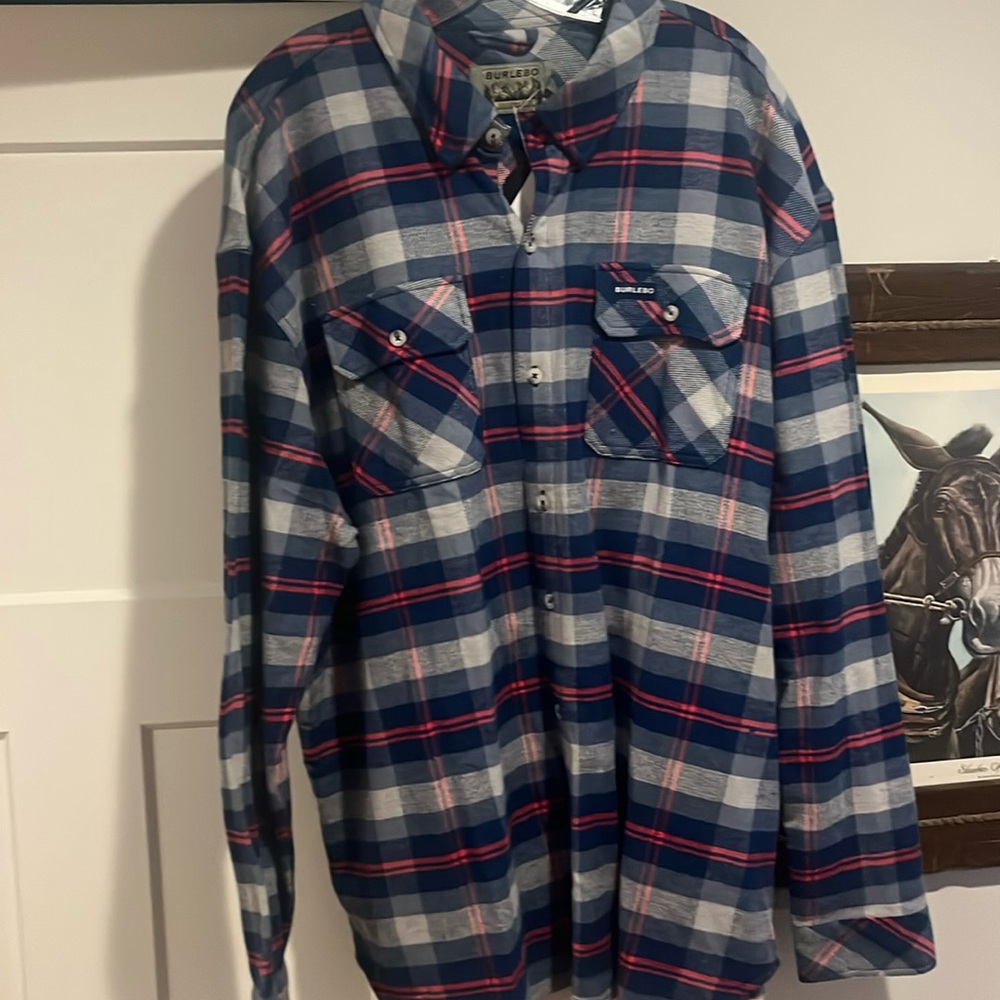 Burlebo Flannel Button Up